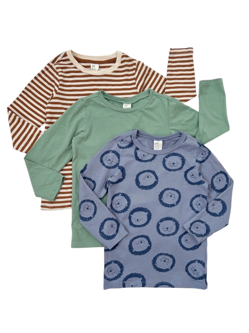 3 boys H&M cotton tops